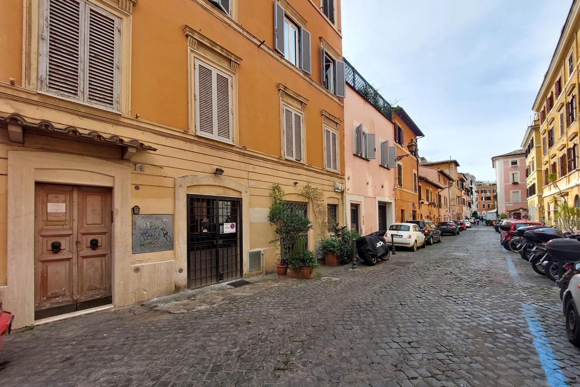 Magic Trastevere On Roof Terrace Quarto em Acomodações Particulares Roma