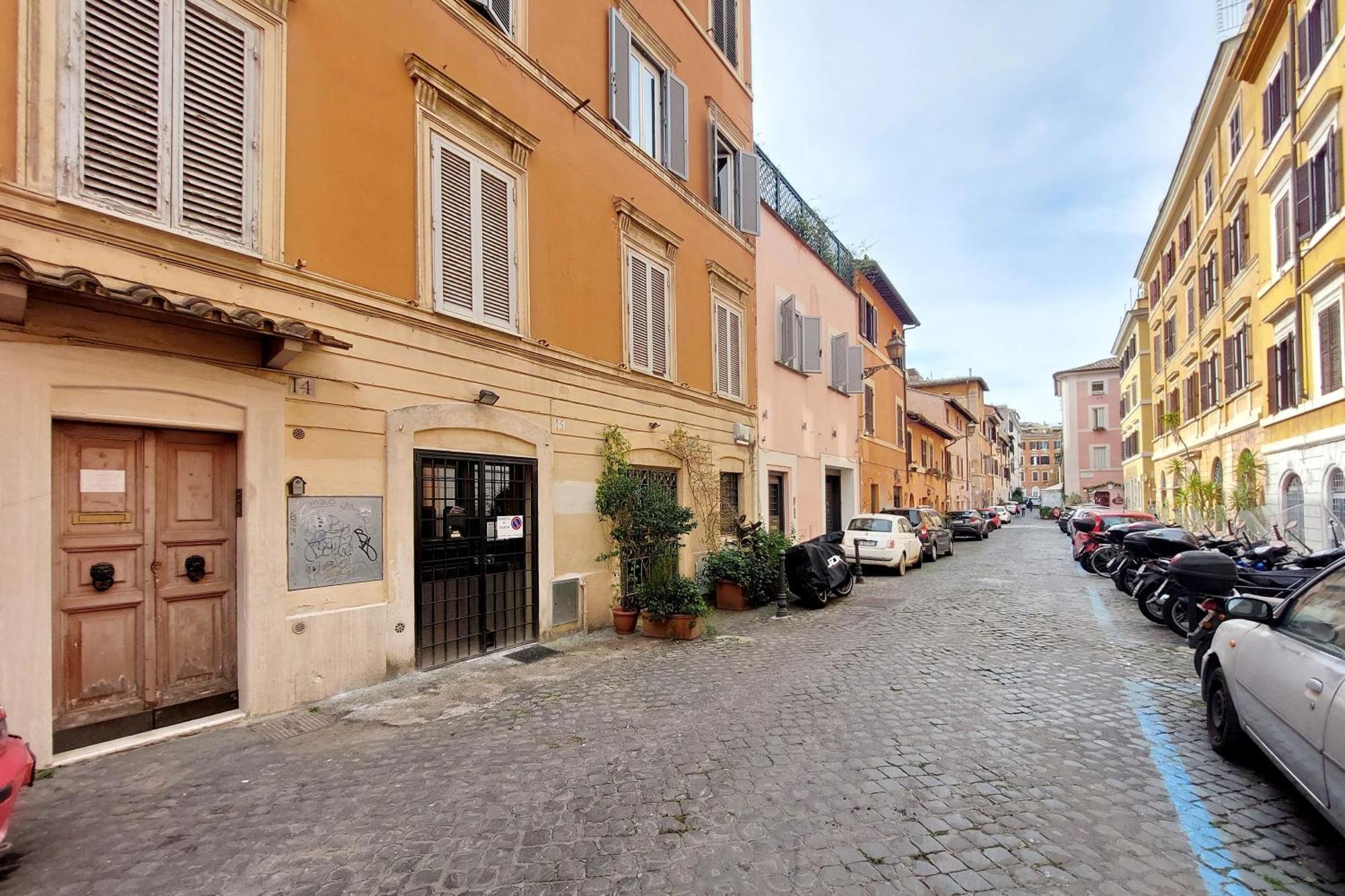 Quarto em Acomodações Particulares Magic Trastevere On Roof Terrace