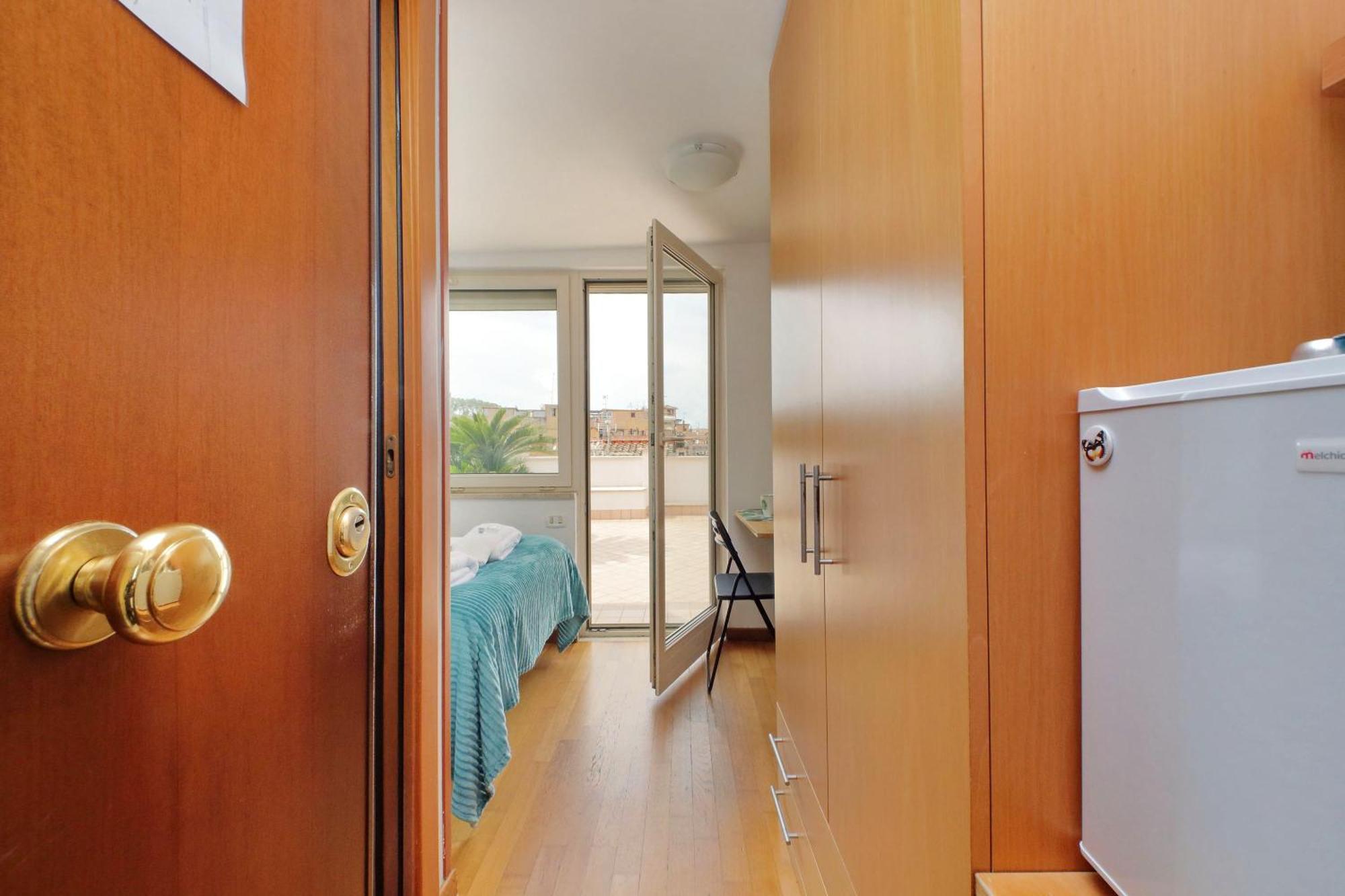 Quarto em Acomodações Particulares Magic Trastevere On Roof Terrace *
